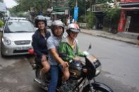 We needed a guide. Our international drivers licenses are not recognized in Vietnam.
